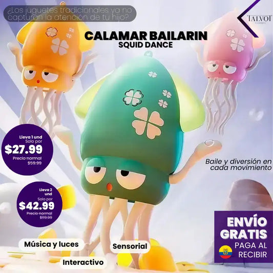 SQUID DANCE | CALAMAR BAILARIN