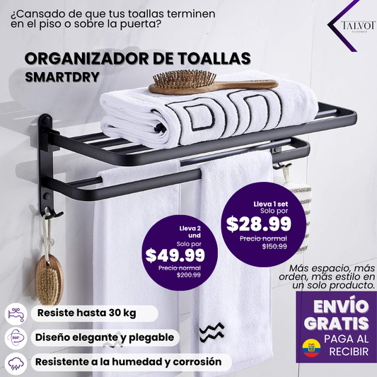 SMARTDRY Organizador de Toallas