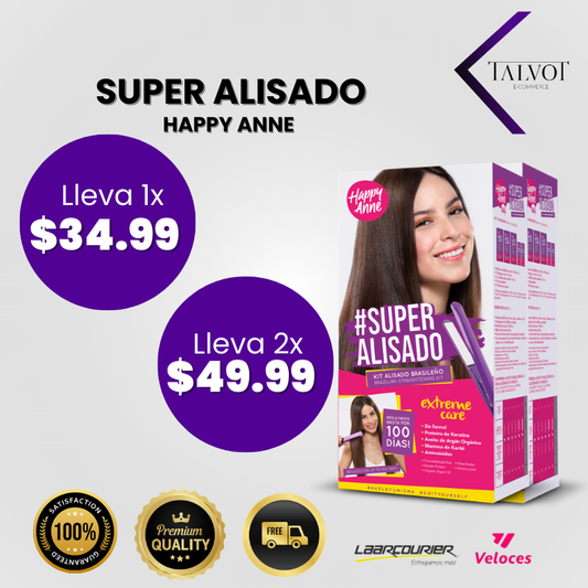 Kit de Alisado Happy Anne