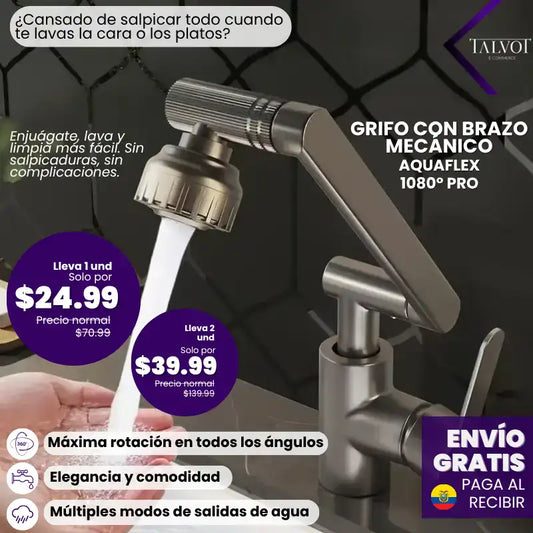 AQUAFLEX - Grifo Mecánico 1080 PRO