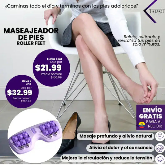 Roller Feet - Masajeador de Pies